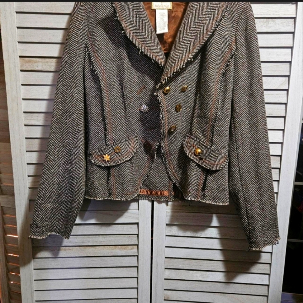 Y2K Baby Phat tweed blazer